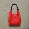 Red with Navy Seashopper Bag