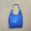 Blue with Blue Zebra Seashopper Bag