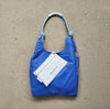 Blue with Blue Zebra Seashopper Bag