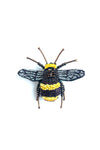 Bumblebee Brooch Pin Yellow Multi