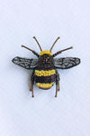 Bumblebee Brooch Pin Yellow Multi