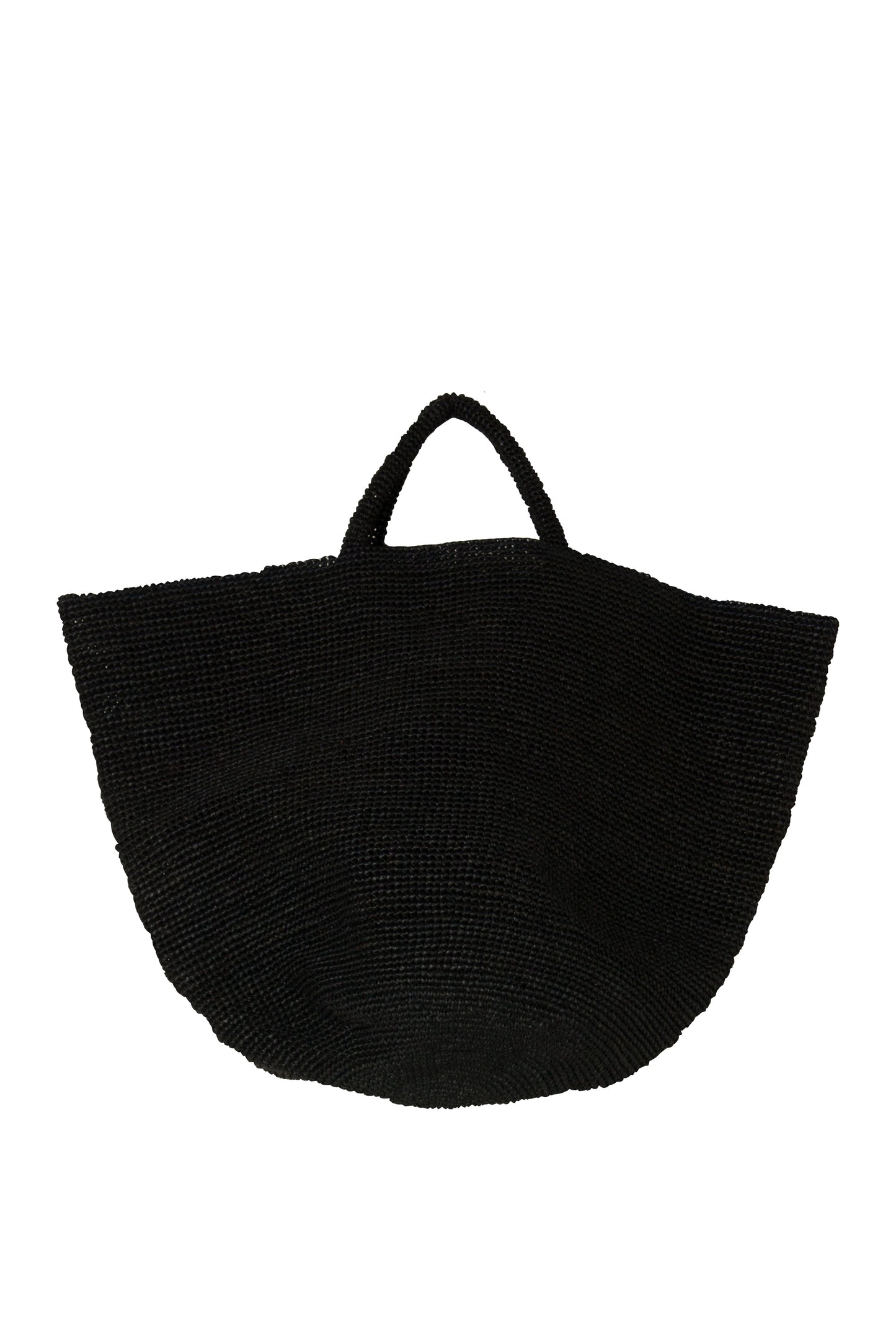 Sans Arcidet Kapity Basket Bag in Black Raffia