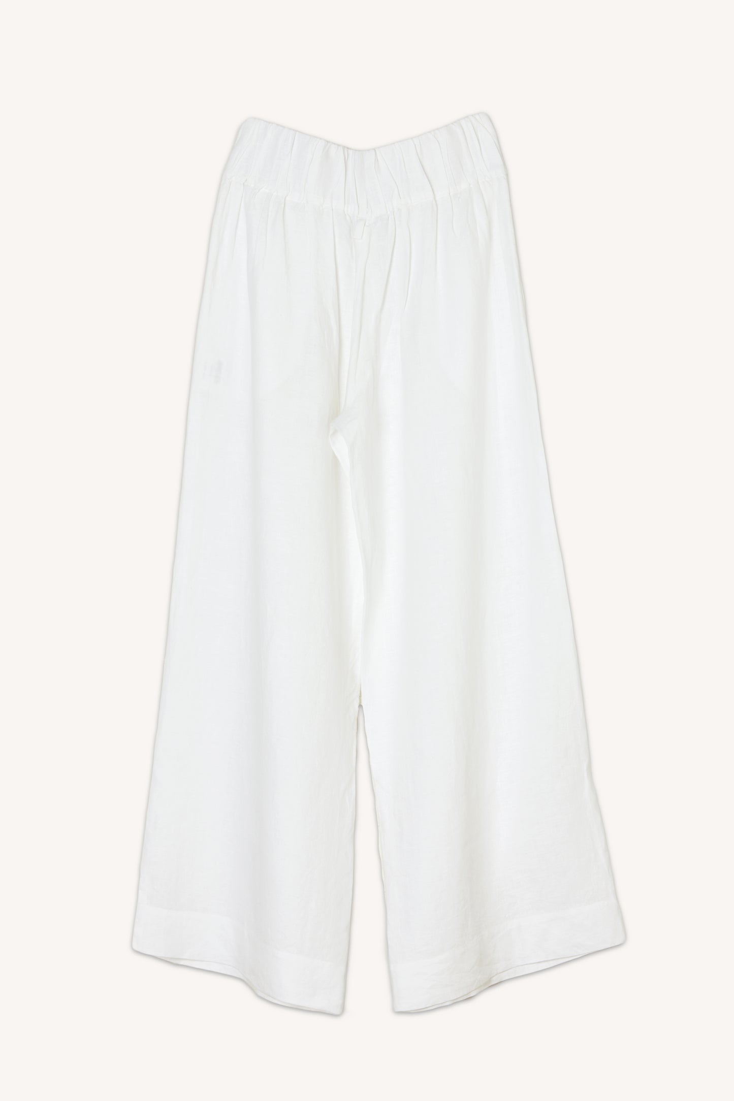 Mata Linen Pant White