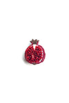 Pomegranate Brooch Pin Red