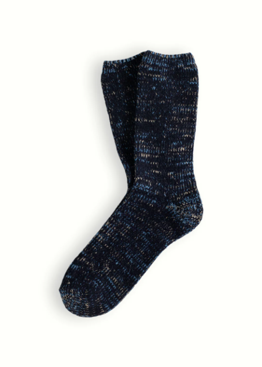 Thunders Love Wool Collection Recycled Navy Socks