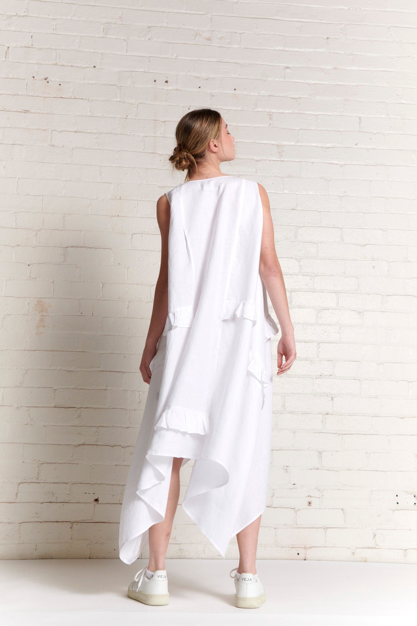 Tarla Dress White