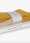 Thunders Love Wool Collection Mustard Socks